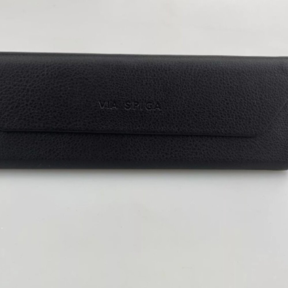 Via Spiga Eyeglasses Sunglasses Folding Case Only Hardcase Black Slim Triangle